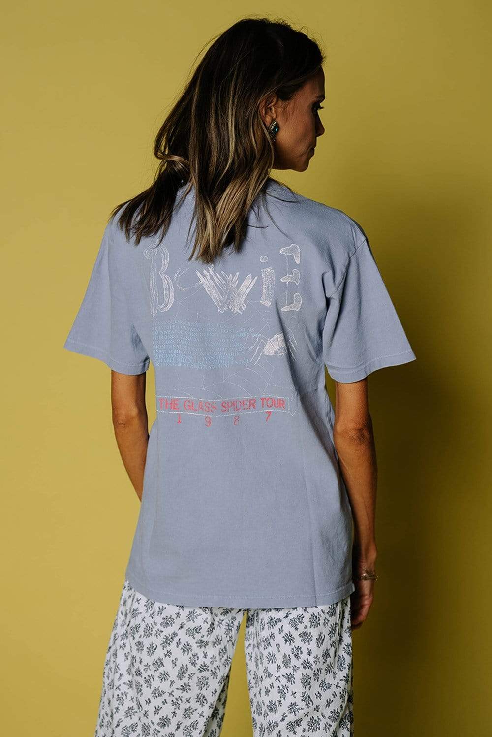 DayDreamer David Bowie Glass Spider Tour Weekend Tee | DayDreamer David Bowie Glass Spider Tour Weekend Tee | Clad & Cloth |  Top | Amazon | Instagram.