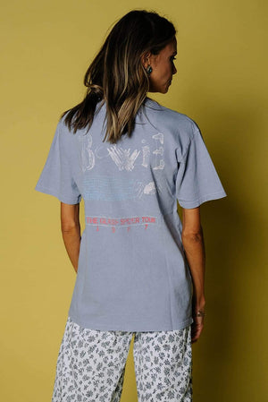 DayDreamer David Bowie Glass Spider Tour Weekend Tee | DayDreamer David Bowie Glass Spider Tour Weekend Tee | Clad & Cloth |  Top | Amazon | Instagram.