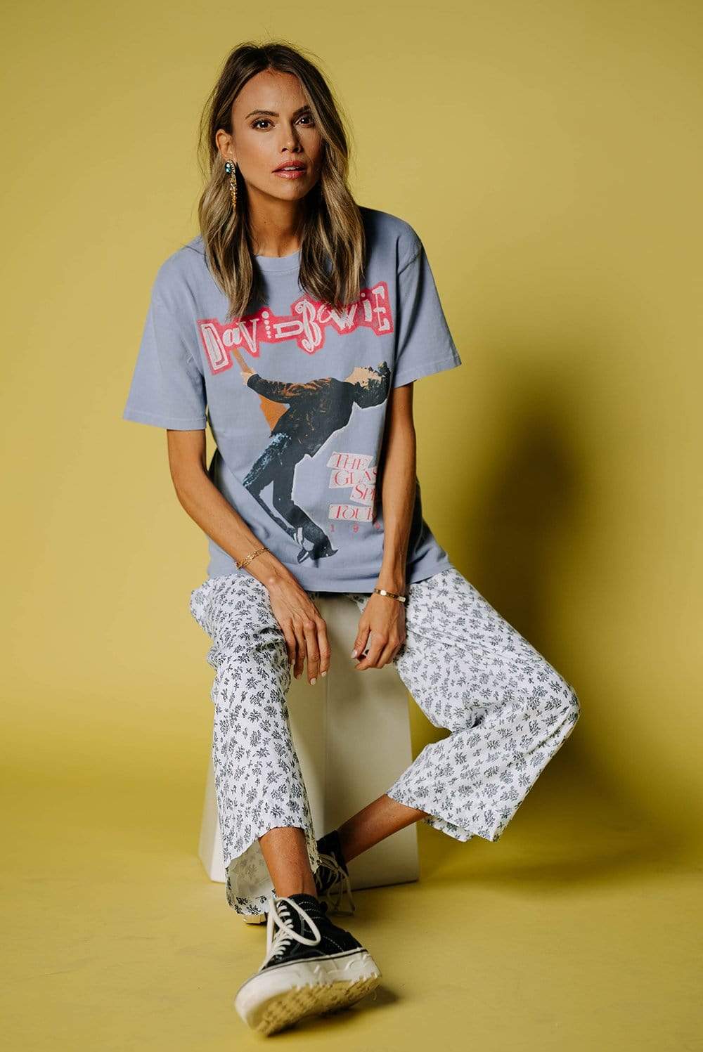 DayDreamer David Bowie Glass Spider Tour Weekend Tee | DayDreamer David Bowie Glass Spider Tour Weekend Tee | Clad & Cloth |  Top | Amazon | Instagram.