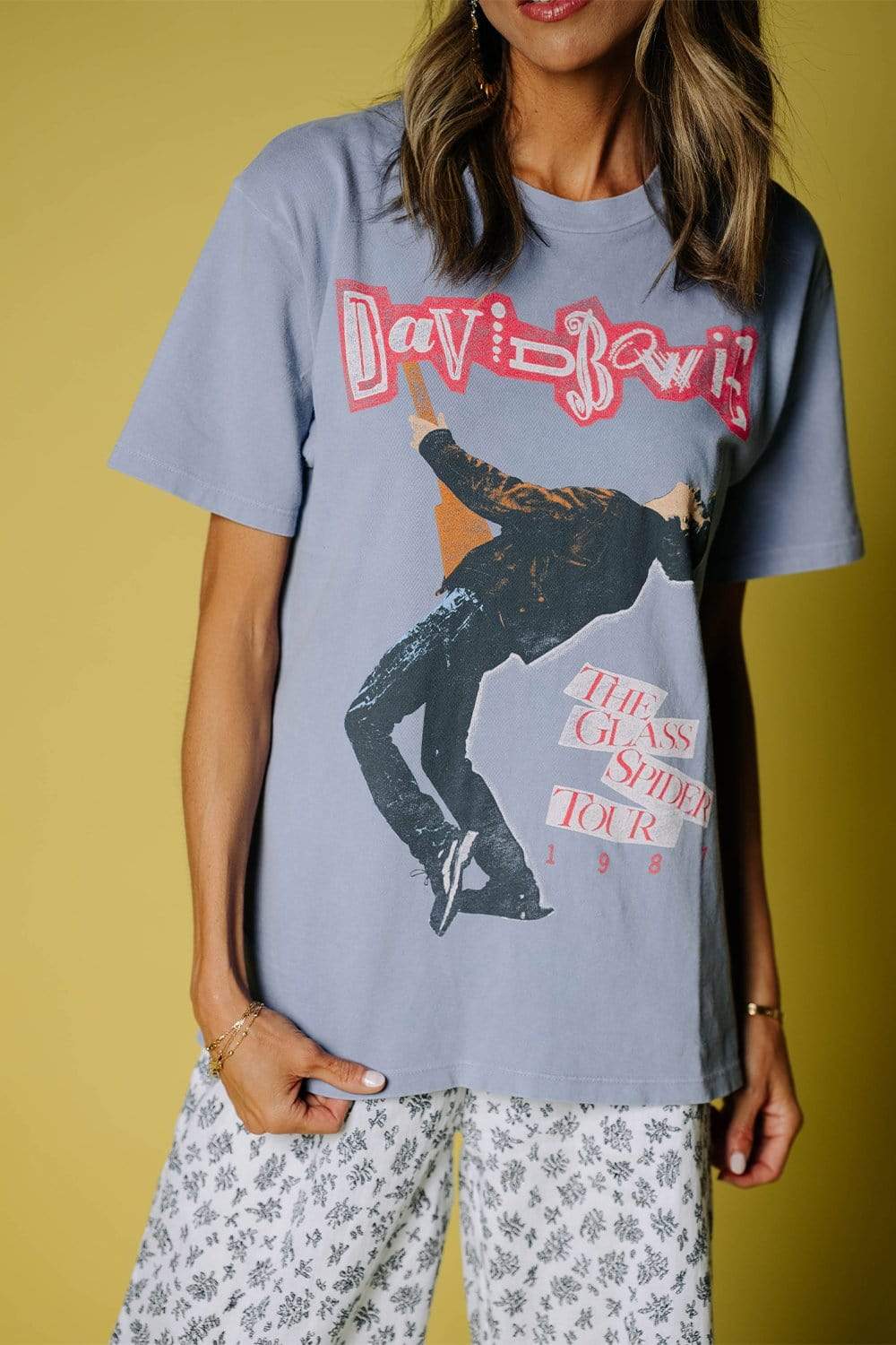 DayDreamer David Bowie Glass Spider Tour Weekend Tee | DayDreamer David Bowie Glass Spider Tour Weekend Tee | Clad & Cloth |  Top | Amazon | Instagram.