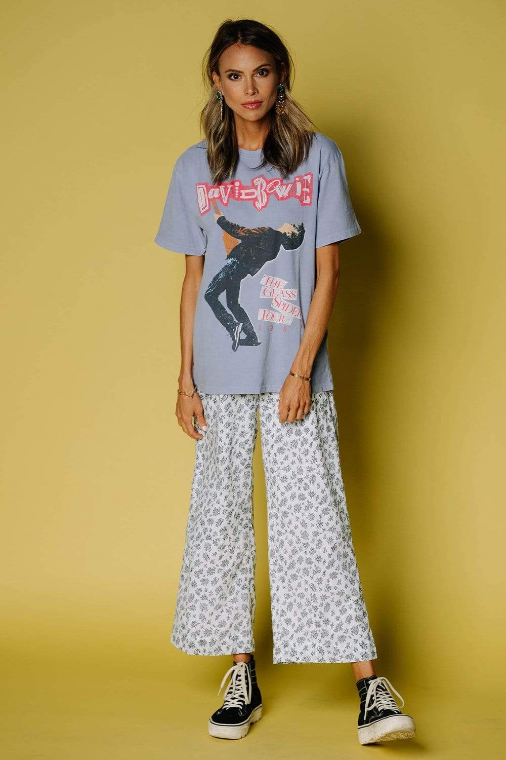 DayDreamer David Bowie Glass Spider Tour Weekend Tee | DayDreamer David Bowie Glass Spider Tour Weekend Tee | Clad & Cloth |  Top | Amazon | Instagram.