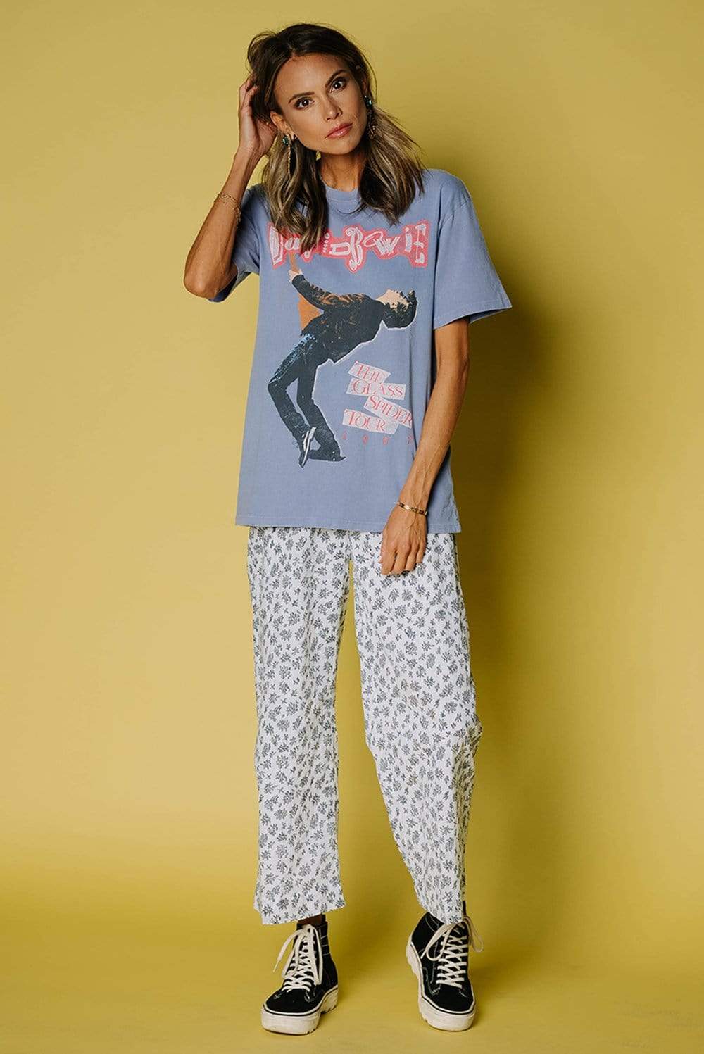 DayDreamer David Bowie Glass Spider Tour Weekend Tee | DayDreamer David Bowie Glass Spider Tour Weekend Tee | Clad & Cloth |  Top | Amazon | Instagram.
