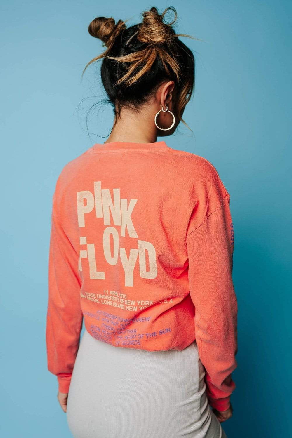 DayDreamer Pink Floyd New York Oversized Long Sleeve Tee | DayDreamer Pink Floyd New York Oversized Long Sleeve Tee | Clad & Cloth |  Tees | Amazon | Instagram.