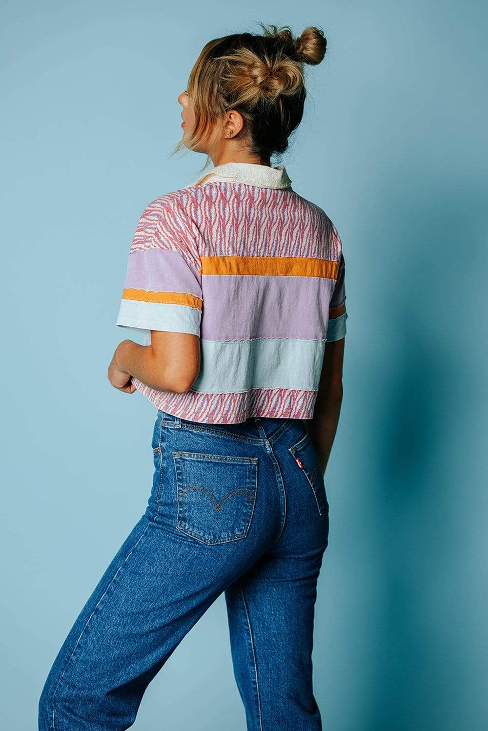 Free People Bella Tee in Retro Combo | Free People Bella Tee in Retro Combo | Clad & Cloth |  Tees | Amazon | Instagram.