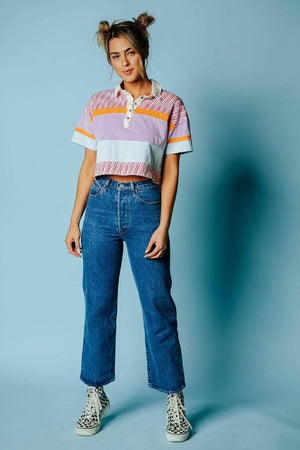 Free People Bella Tee in Retro Combo | Free People Bella Tee in Retro Combo | Clad & Cloth |  Tees | Amazon | Instagram.