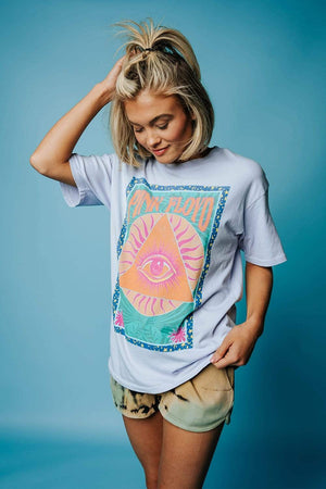The Pink Floyd Poster Weekend Tee | The Pink Floyd Poster Weekend Tee | Clad & Cloth |  Tees | Amazon | Instagram.