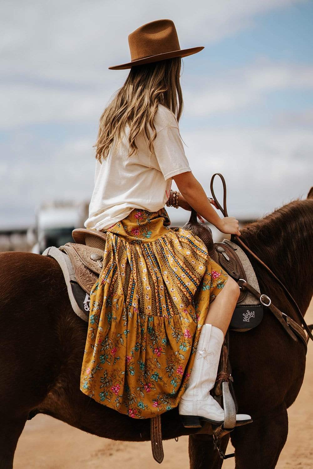 Yeehaw Oversized Tee Shirt | Yeehaw Oversized Tee Shirt | Clad & Cloth |  Tees | Amazon | Instagram.