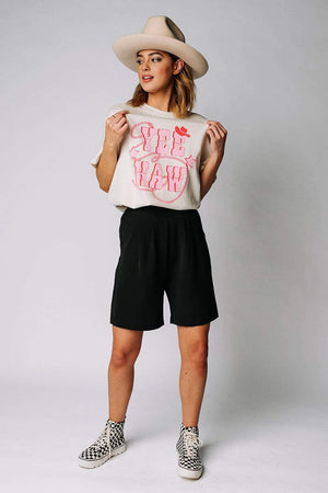 Yeehaw Oversized Tee Shirt | Yeehaw Oversized Tee Shirt | Clad & Cloth |  Tees | Amazon | Instagram.